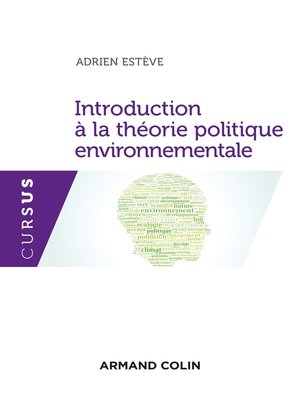 cover image of Introduction à la théorie politique environnementale